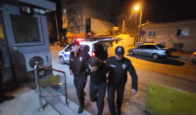 Bursa'da 39 Suç Kaydı Olan Zanlı Gece Kartalları'nın Pençesinde